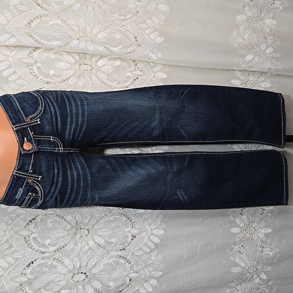 BKE Peyton Cropped Low Rise Jeans sz 25
